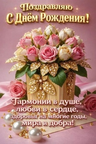 день рождения женщине