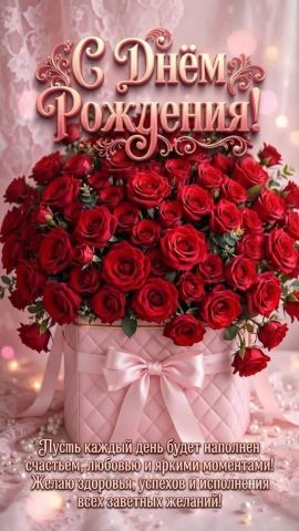 день рождения девушке женщине подруге сестре 
