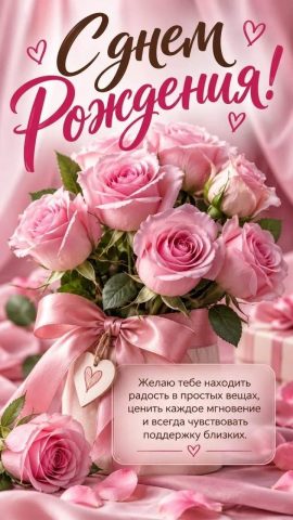 день рождения девушке женщине подруге сестре