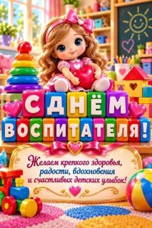 день воспитателя и всех дошкольных работников